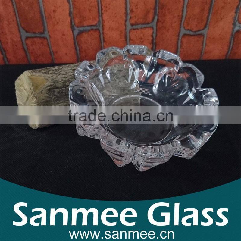 Transparent Quality Murano Glass Ashtray DIY Portable Ashtray