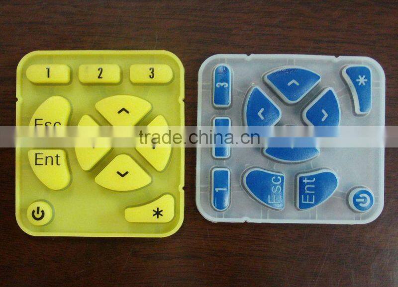 high quality custom design silicone button rubber keypad