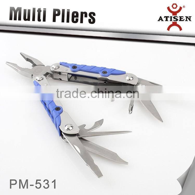 2016 Popular Colorful Stainless steel Outdoor Multi Tool