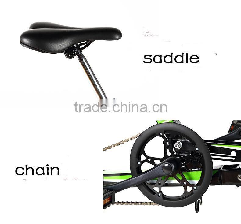 12 inch fashion mini folding electric bicycle professional tracking bike