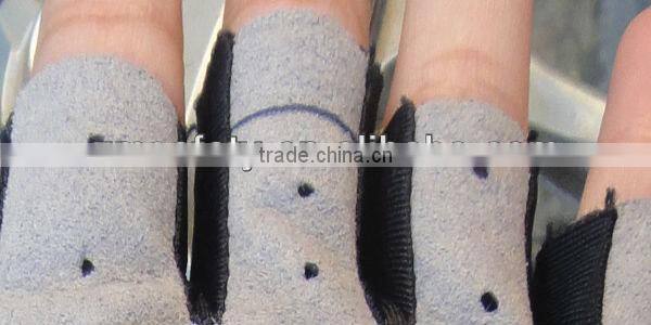 Crochet Bike half finger gloves