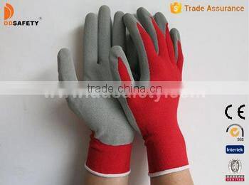 Comfort Nylon With Black Natural Latex Safety Gloves