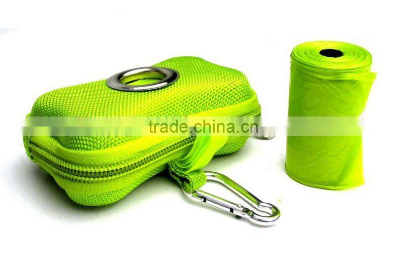 Custom wallet purse shape dog poop bag dispenser holder