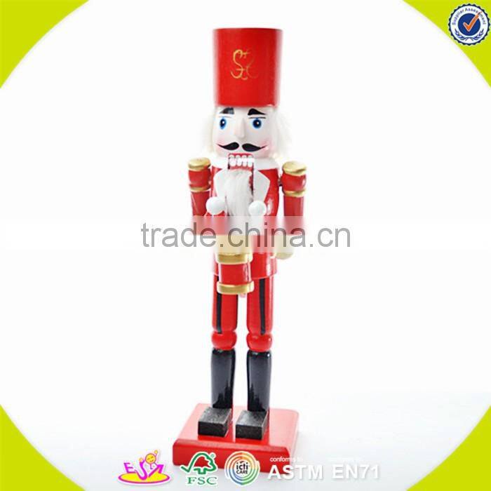 wholesale baby wooden delicate nutcracker, popular kids wooden nutcracker, fashion wooden nutcracker W02A007
