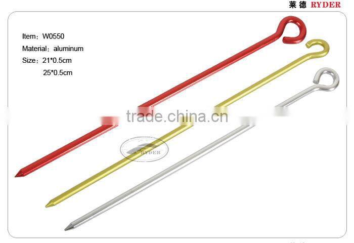 Assorted Camping Stake Nail Peg and Pole Tents