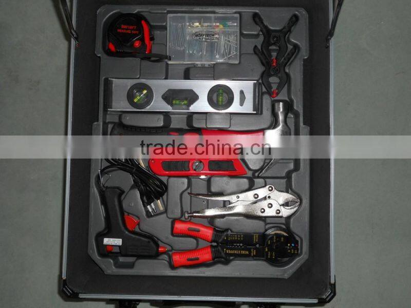 new 2014 tool set tool box tractor manufacturer China wholesale alibaba supplier H6038D 186pcs aluminium tool set