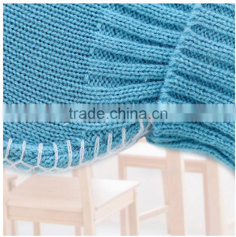 2000ml knitted hot water bottle cover with Sapporo edge