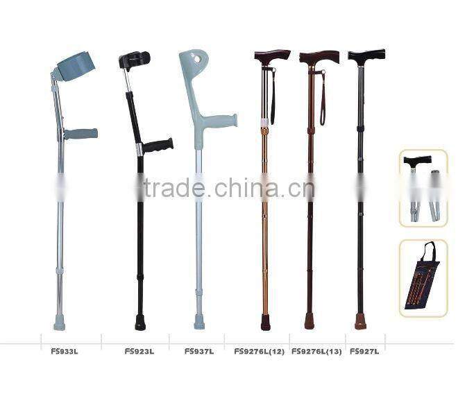 Walking Sticks Adjusting height Aluminum Walking Cane with a twist locking ring