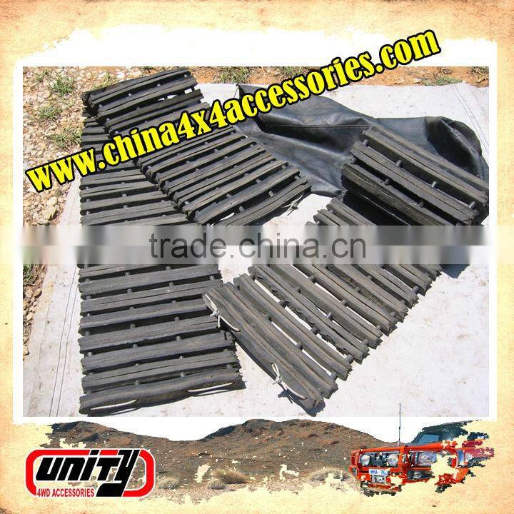 auto parts dubai 4x4 accessory snow blower rubber track for vehicles