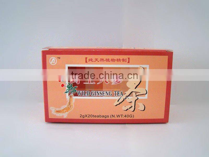 Ginseng teabag,natural anti-aging ginseng teabag