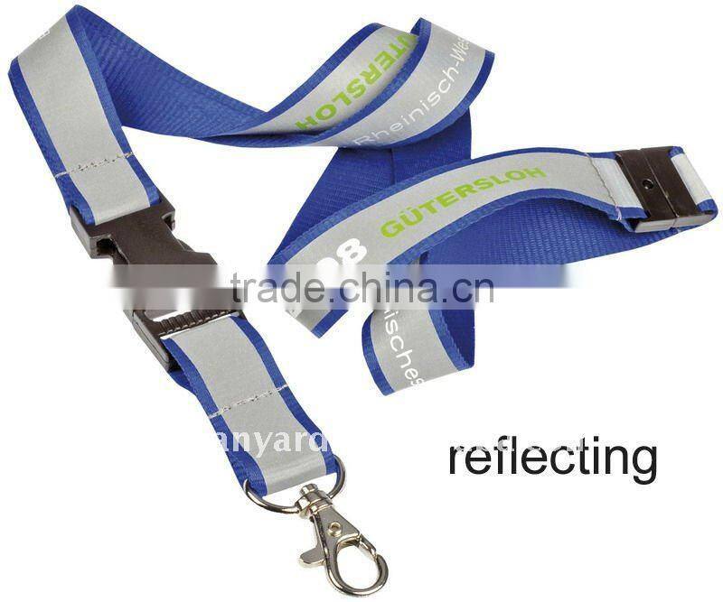 reflective lanyard/neck strap
