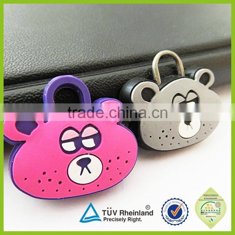 Customized Eco-friendly Colorful Soft rubber zipper cover