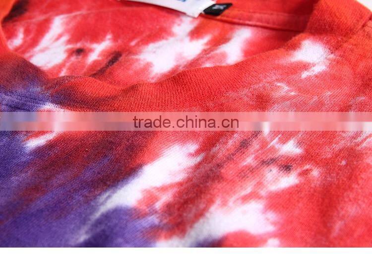 Men Tie Dye T-shirt , fashion colorful tie dye tees ,good cotton t shirts