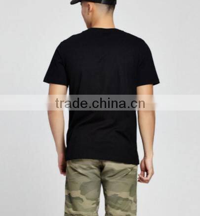 2016 100% Cotton T Shirt Print With Triangle Hugo Summer Style Short Tee