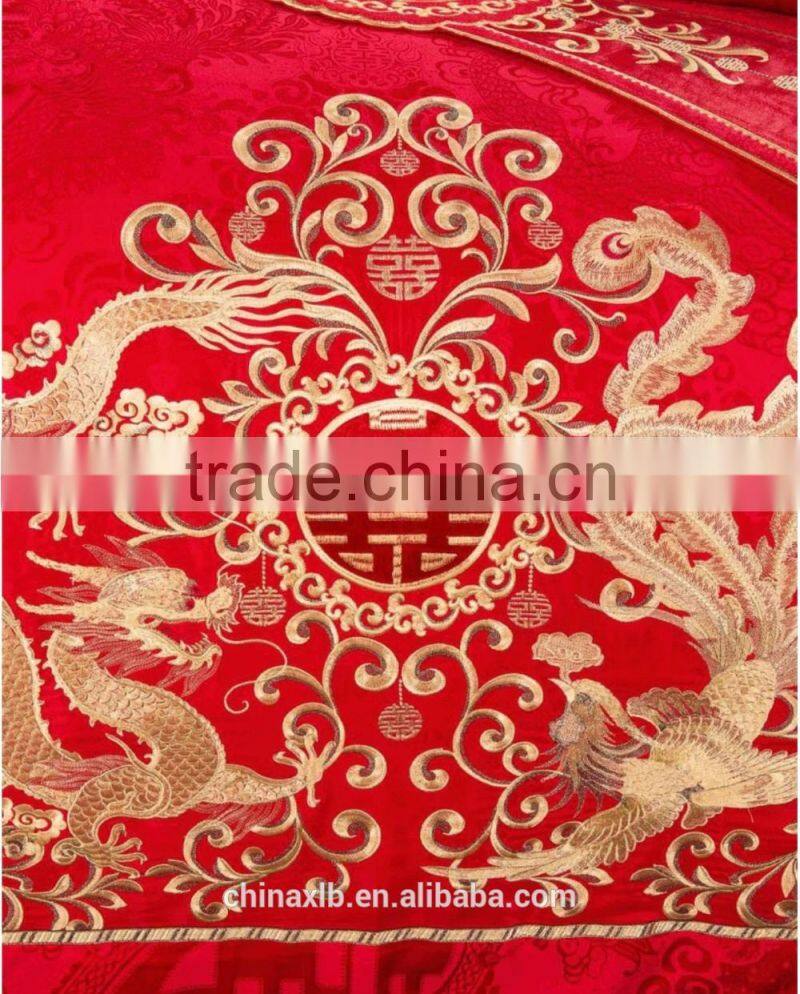 jacquard satin cotton bedding set bedding sets for wedding