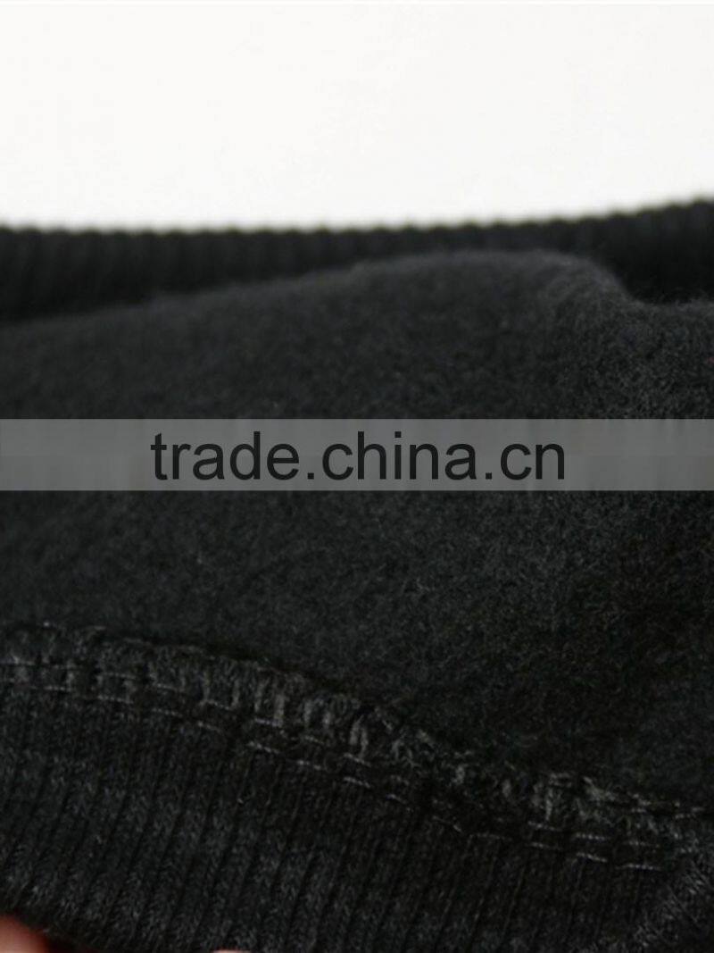 Autumn Winter thicken printing pullover fleece sweaters designs for ladies