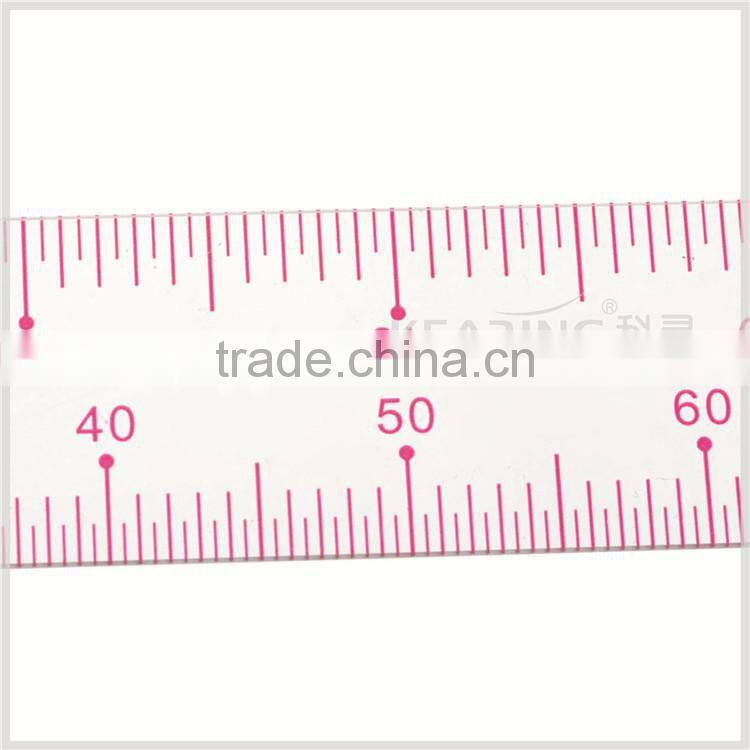 Kearing individual package 1/4 & 1/5 Proportion flexible Plastic Engineer Scale Ruler Built-in calibration1.2mm thickness # 8502
