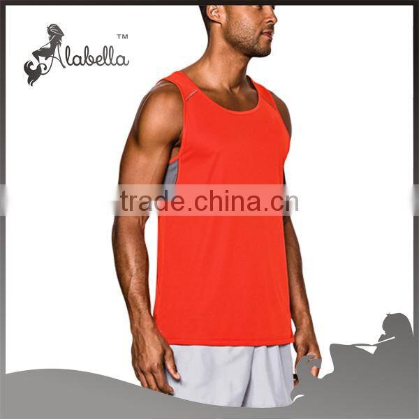 2015 New design men gym tank top