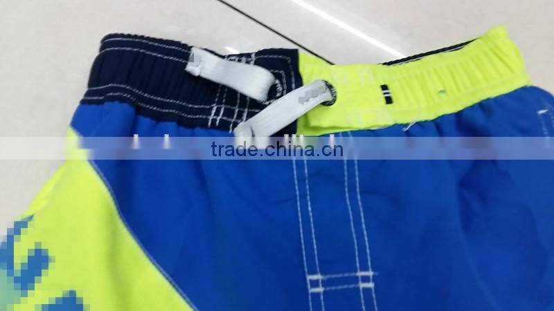 Kid's fashion comfortable brand sport shorts pants garment stock lot