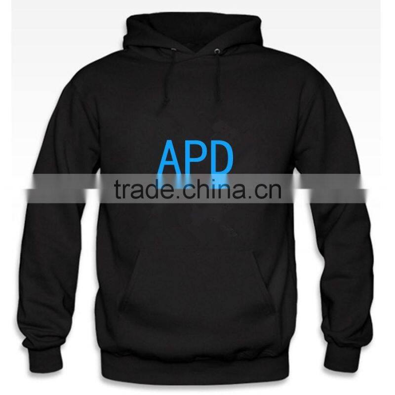 DIY logo fleece Hoodies sweater unisex sweater wholesale and sale
