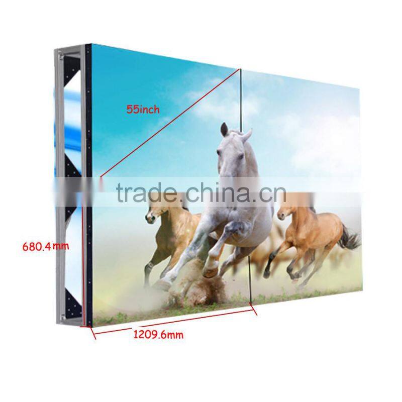 china good quality 55inch lcd monitor video wall (HQ550-V,narrow bezel 5.3mm)