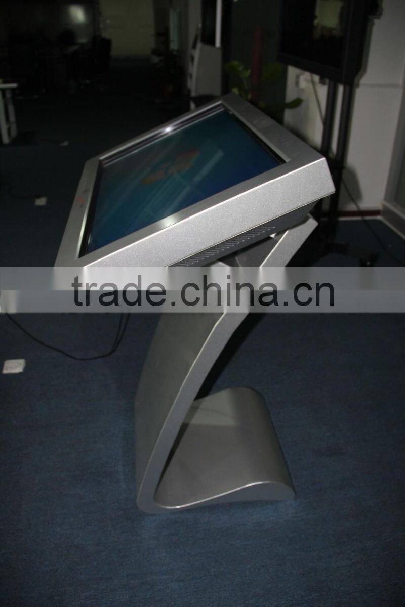 32 inch Floor Standing LCD Touch Screen Interactive Kiosk, Digital Signage
