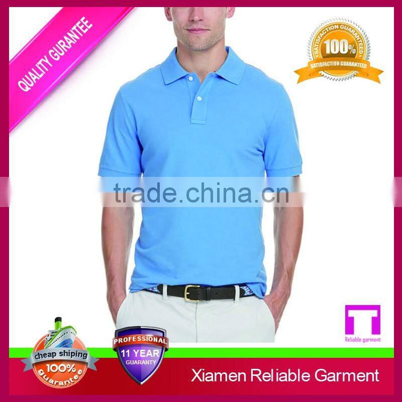 Custom Solid Color polo shirt manufacturer in china