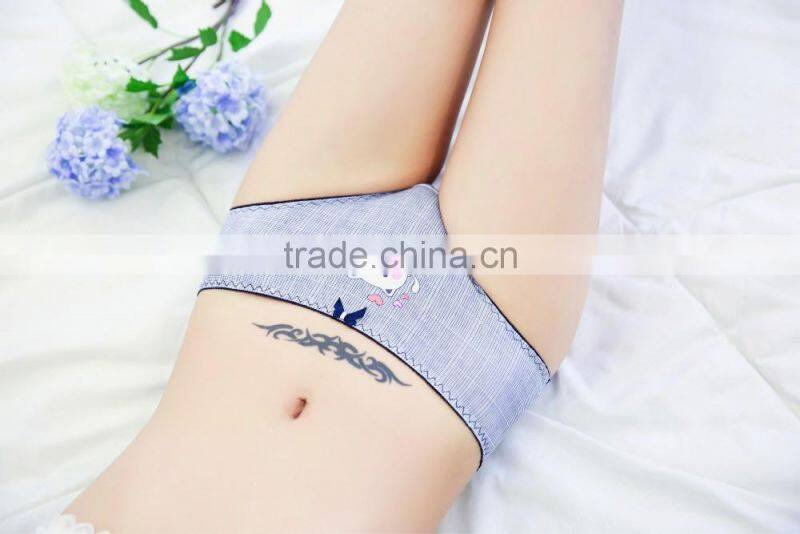 Women Cotton Panties Print cats Underwear Sexy Underpants Cute