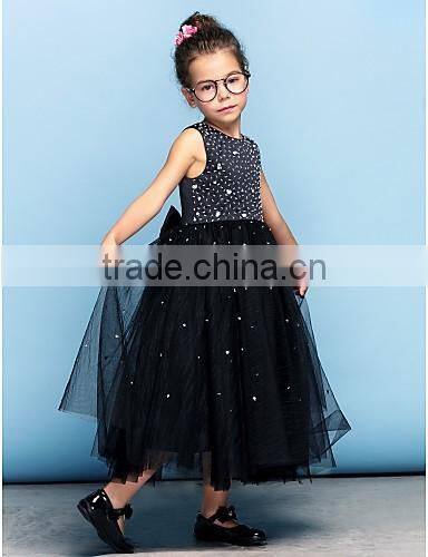Match Mom And Daughter Dress Girls Black Tutu Party Dress
