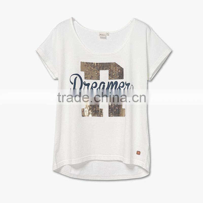 Philippine cheap tshirt china factory price ladies tshirt