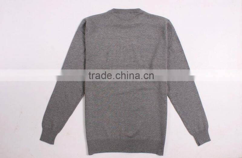 Hot Sale Men Plain Crew Neck Sweaters