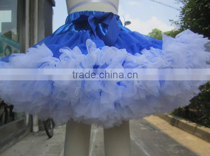 Sweet charming chevron girls pettiskirt Lovely baby fluffy pettiskirt wholesale