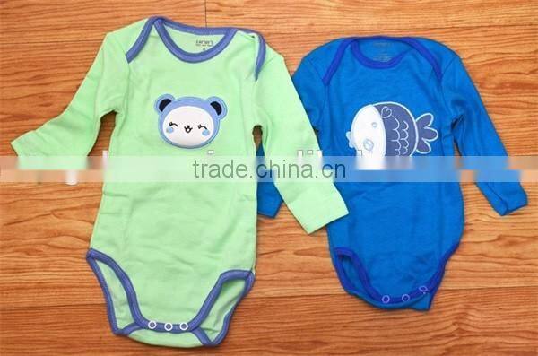 5 Piece 100% Cotton Baby Boys Romper bodysuit coverall