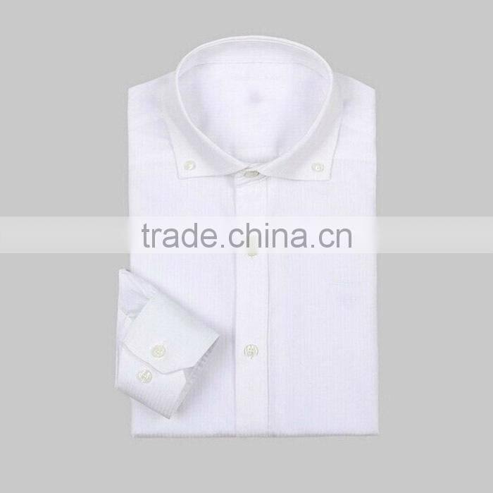spread collar 100% cotton business men shirt long sleeve shirt for men