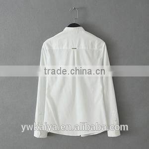 2014 kids clothes new design 100%cotton slim fit summer casual girl blouse flower girl dresses