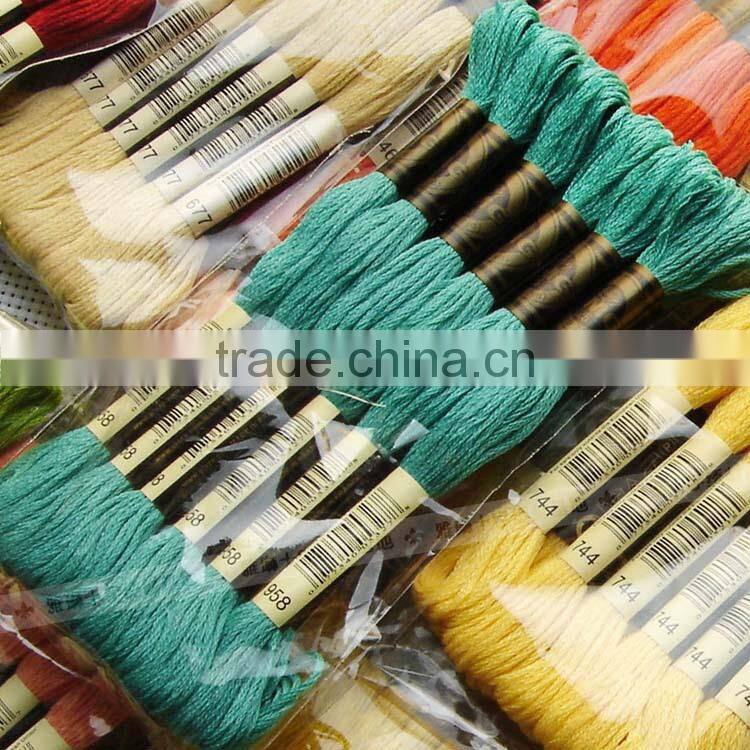 Thred sewing cotton embroidery yarns cross stitch materials