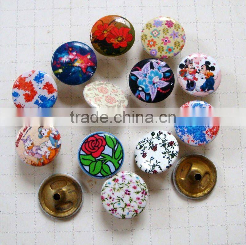 brass quality pop snap button