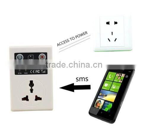 Promotion remote control Smart GSM Switch for home automation by mobile phone callings and messages