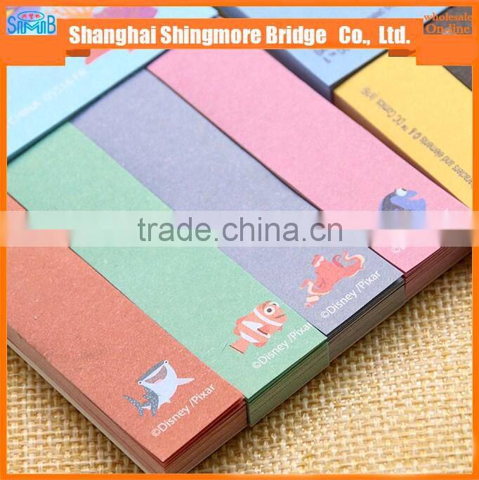 cheap sales colorful paper note pad for school