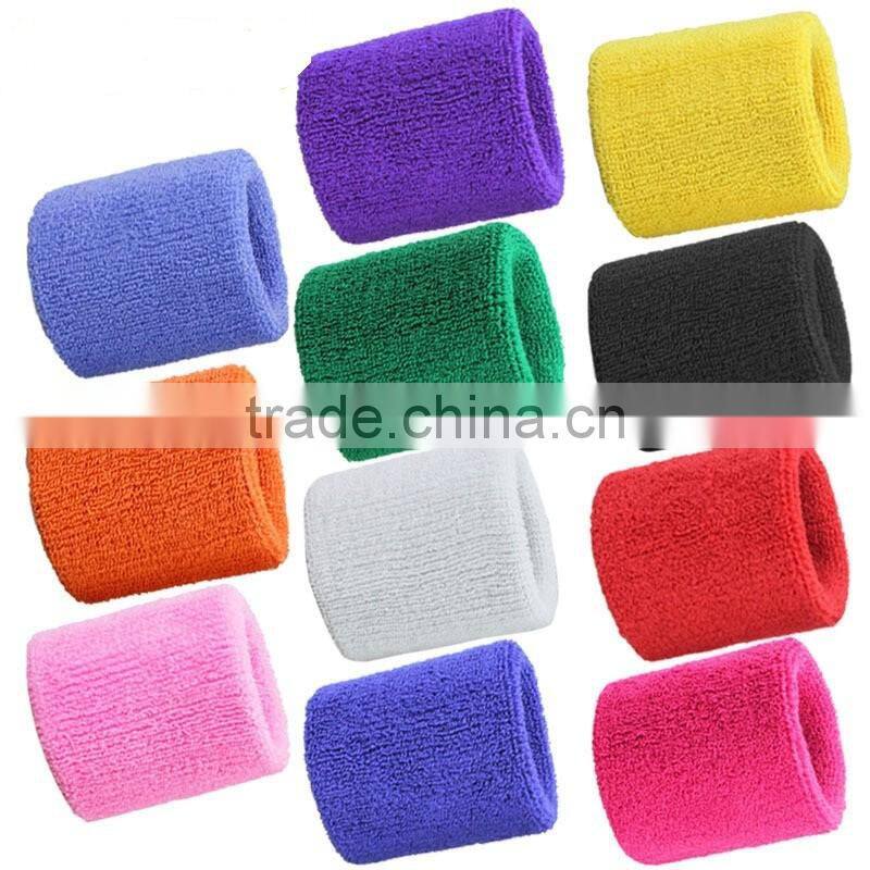 Cotton Sports Wristband With Custom Logo