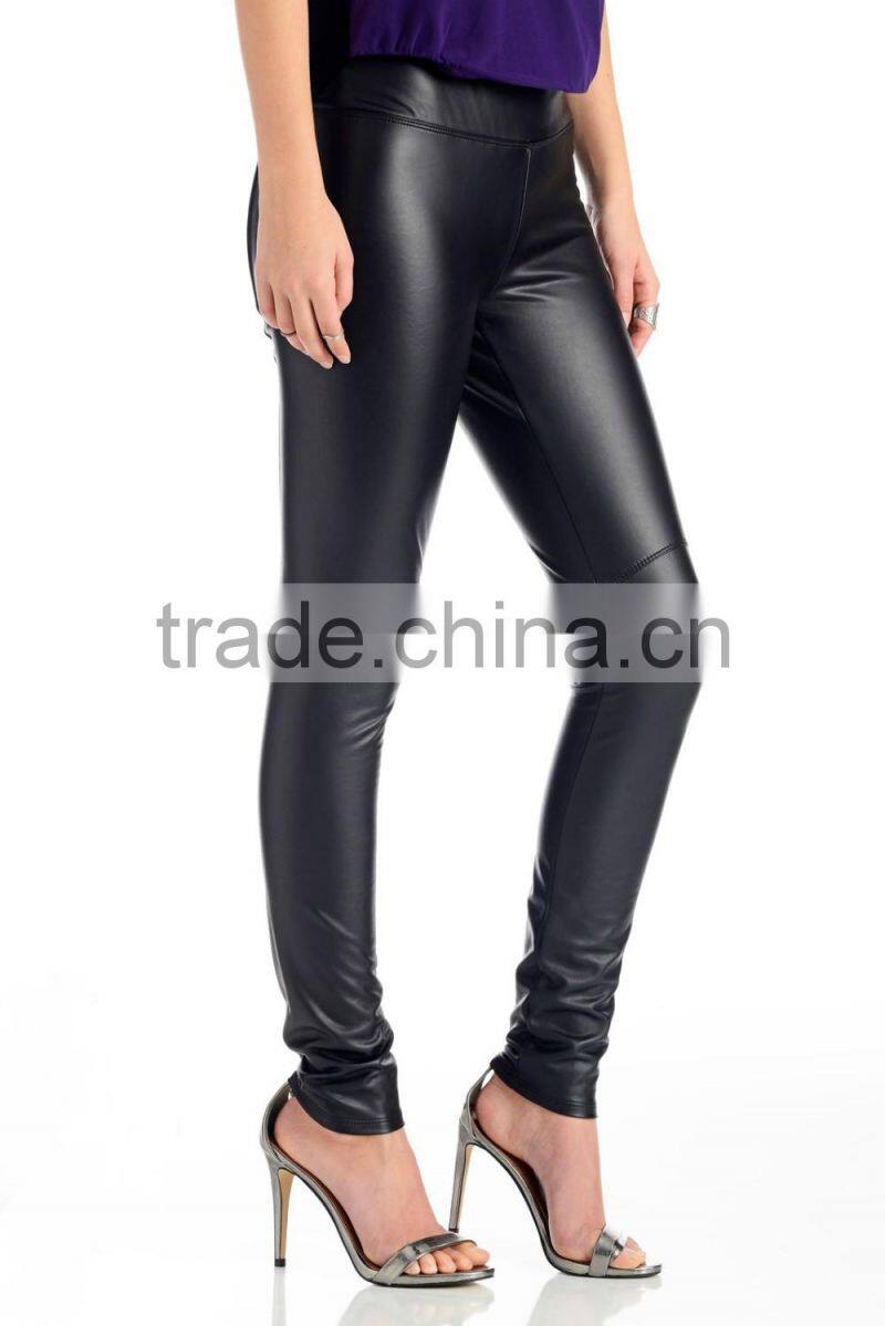women hot sexy tight leather pants legging wholesale