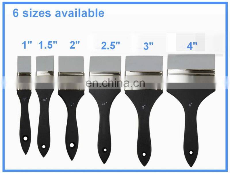 Grey Silicon Flat End 1" Wide Colour Shaper Painting Tool