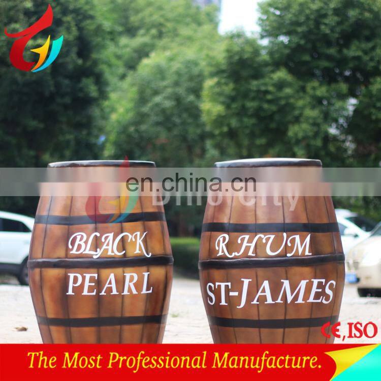 Decorative fiberglass Iron Man Statue made in ZiGong