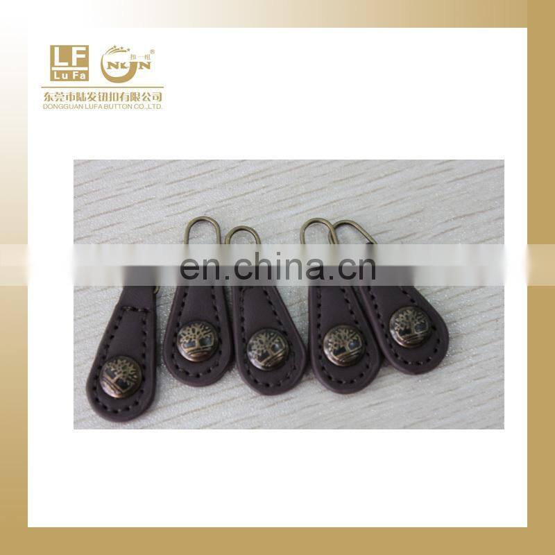 leather zipper slider