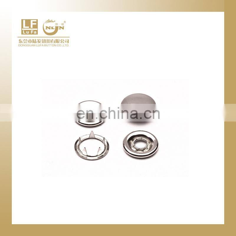 nickel snap prong buttons