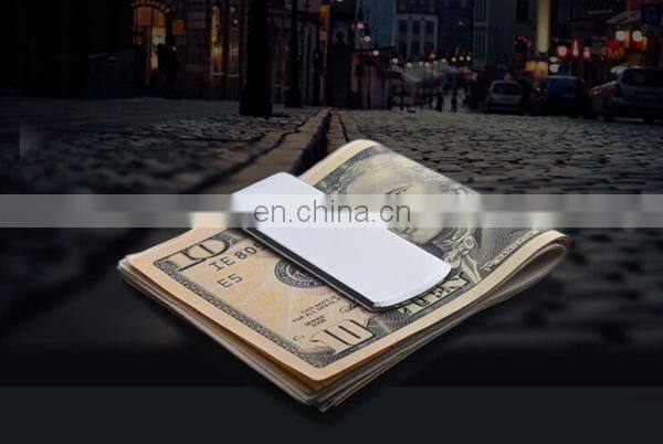 HOT SALE METAL MEN CARD HOLDER ELEGANT BUSINESS MONEY CLIP
