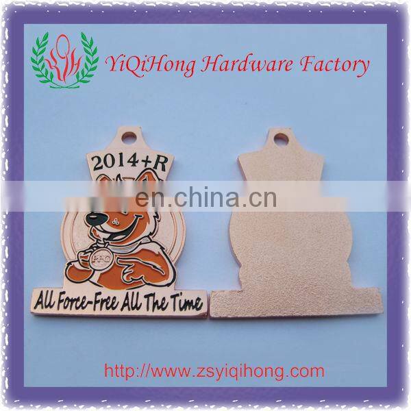 BYFCA ROOKIE football metal medal