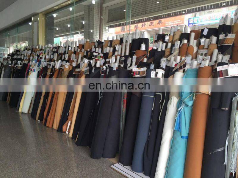 Factory price pu coated leather for sale