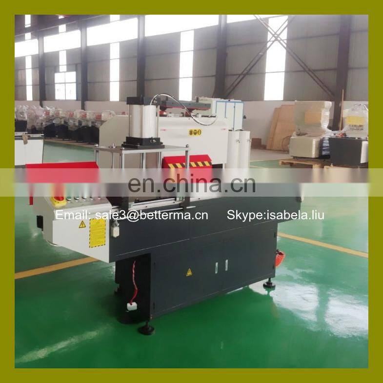 Full automatic mullion end milling machine for Aluminum and PVC profile window door