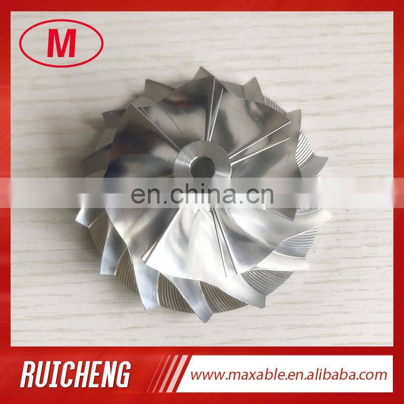 GT2835 452546-0005HF 53.11/73.00mm 7+7 blades turbo Billet/milling/aluminum 2618 compressor wheel for upgrade 452546-0005